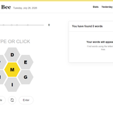 NYT Spelling Bee logo