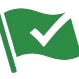 Tea App Green Flags logo